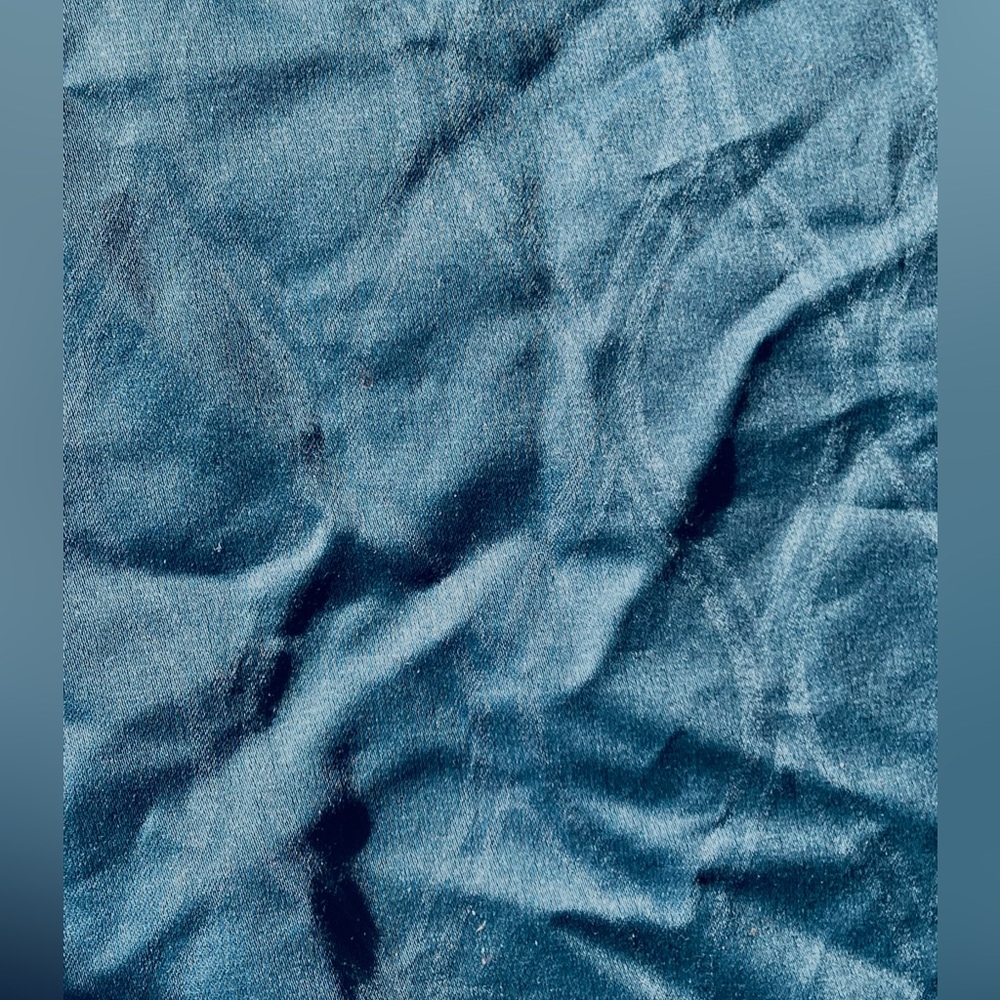 Teal MALLARD DAMASK QUEEN FLAT SHEET  Luxurious Hotel Quality EPLC